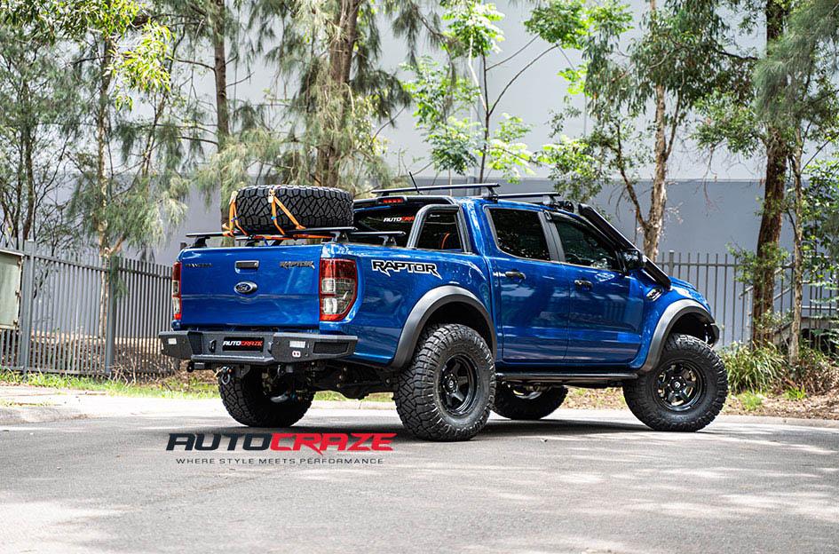 FORD RANGER RAPTOR SHOK MATTE BLACK